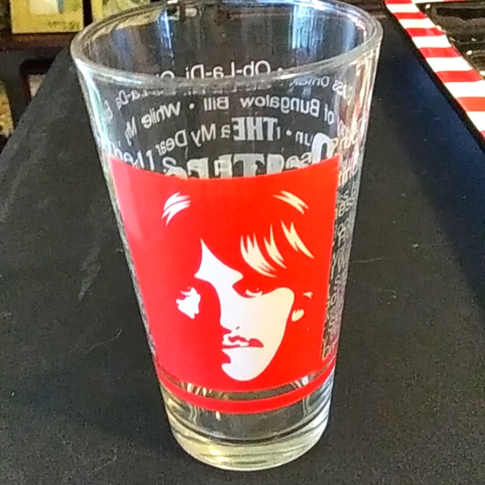 Beatles Pint Glass